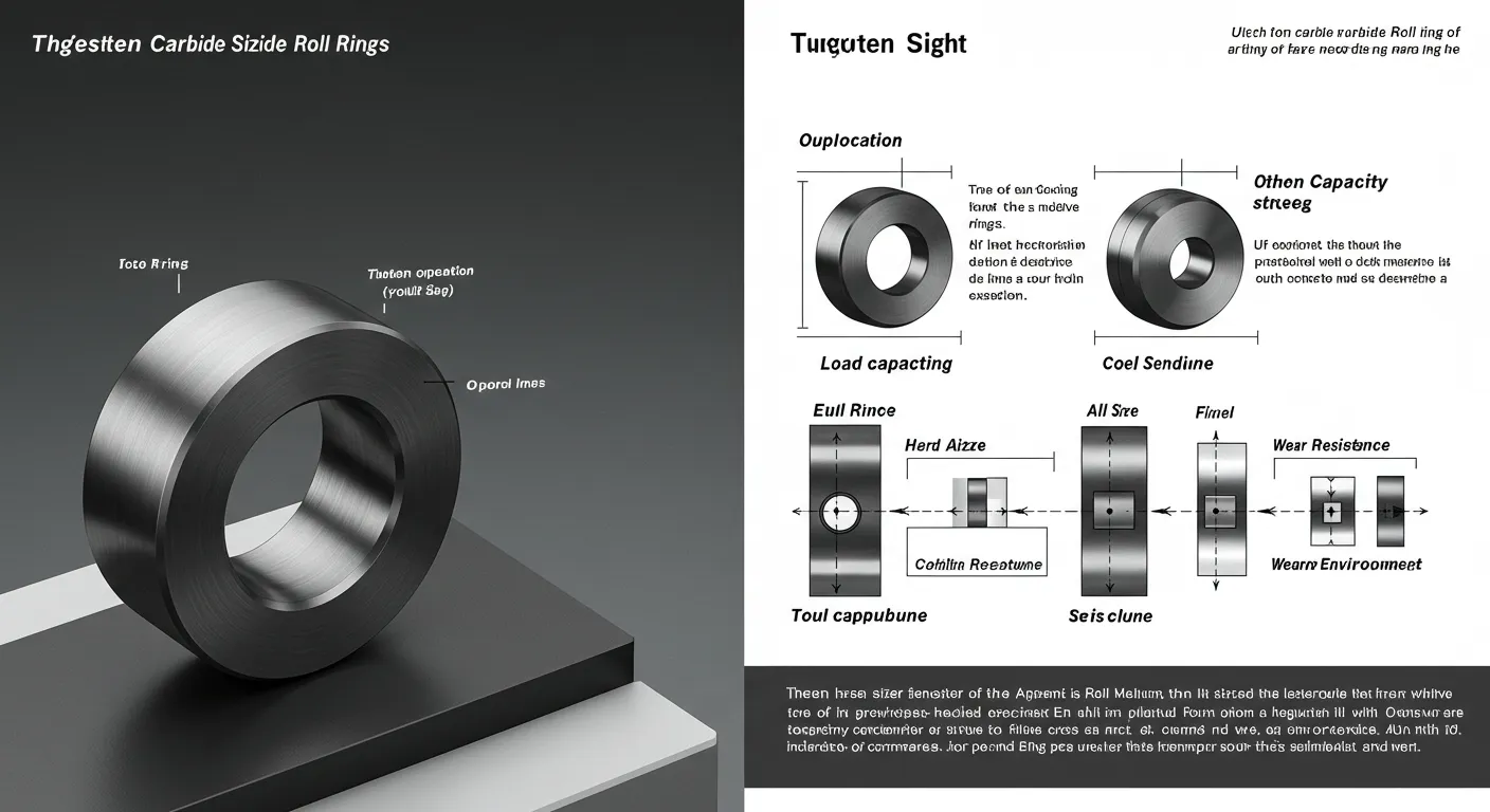 Kies die regte grootte: Tungsten Carbide Roll Rings Guide